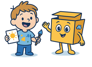 Tiny & Keepy, de mascottes van TinyKeeps